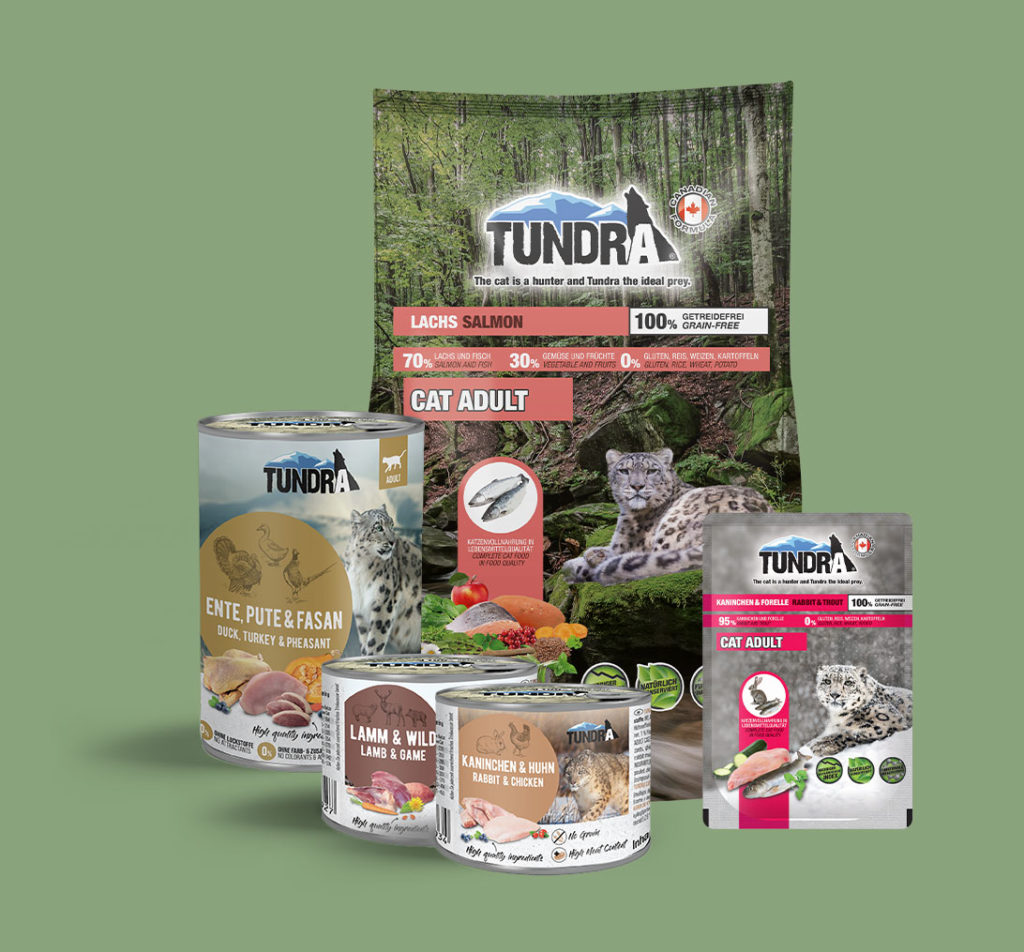 Tundra cat food varieties